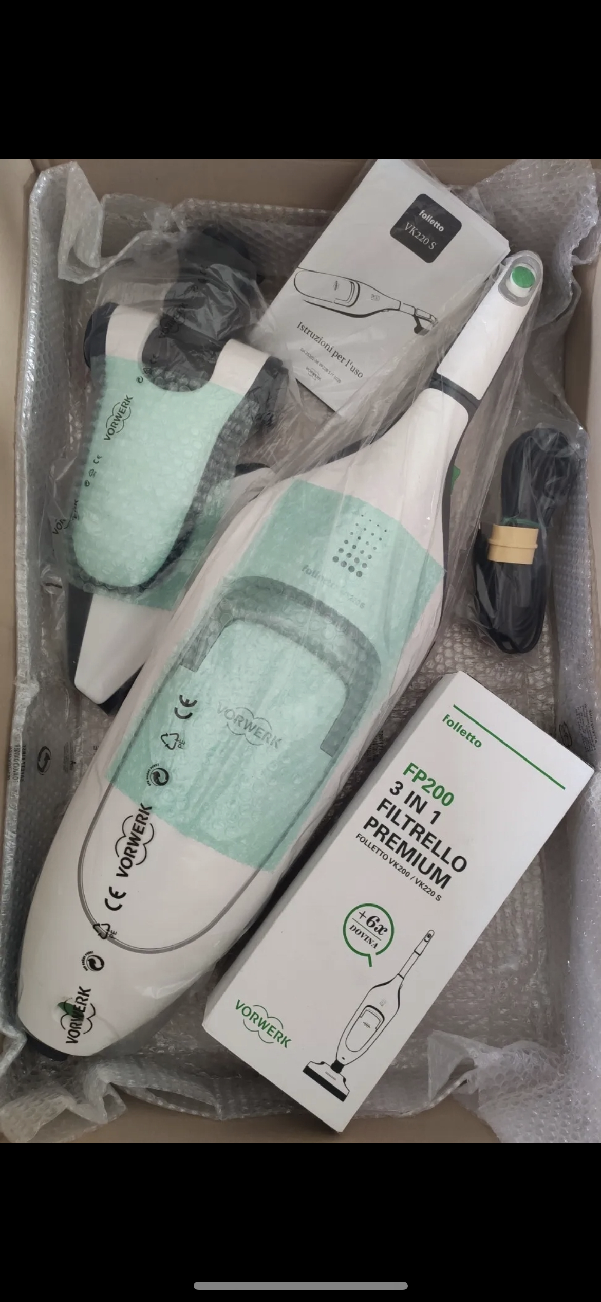 Folletto vk220s Nuova Folletto vk220s Nuova